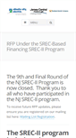 Mobile Screenshot of njsolarprogram.com